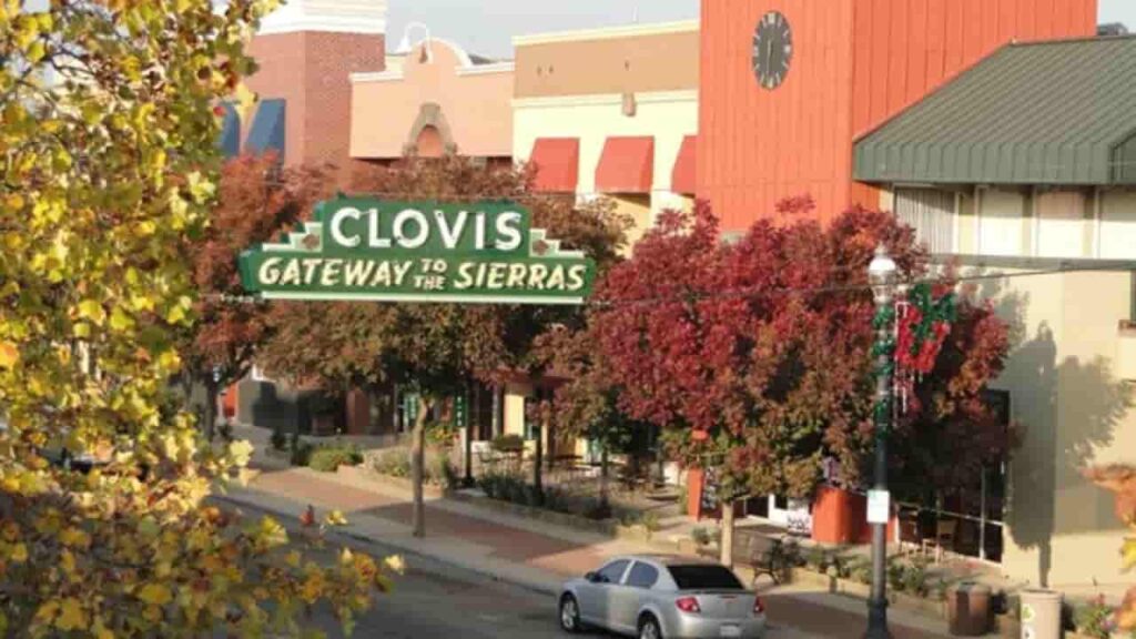 Clovis City of Fresno County California