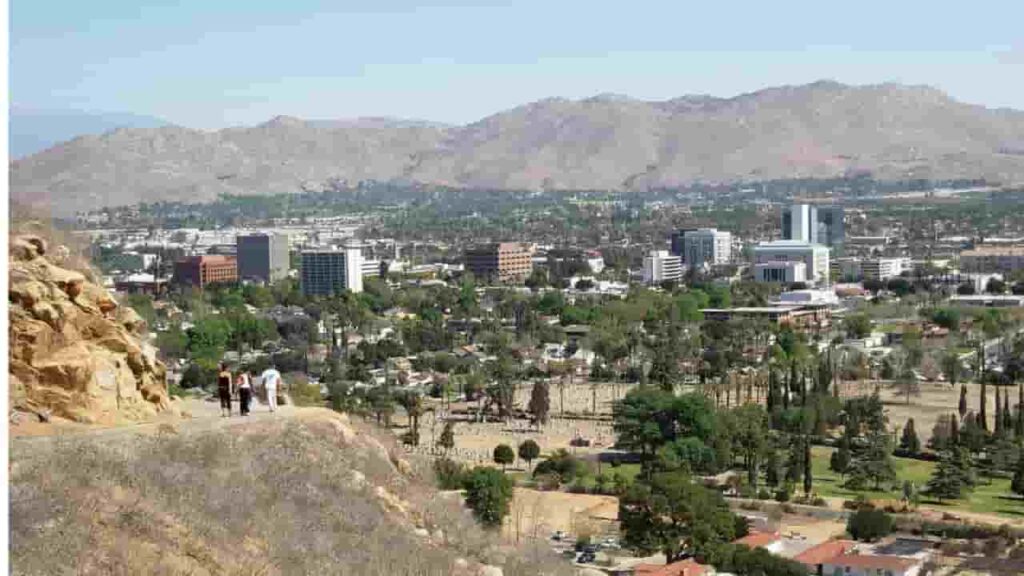 Corona Valley City of Riverside County California