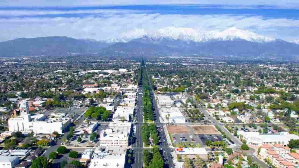 Ontario City of San Bernardino County California