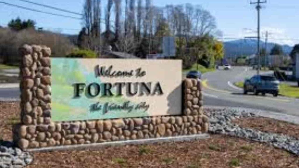 Fortuna City of Humboldt County California