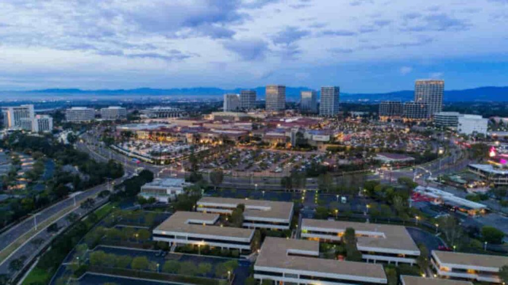 Irvine City of Orange County California