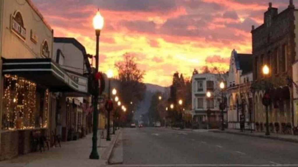 Portola City of Plumas County California
