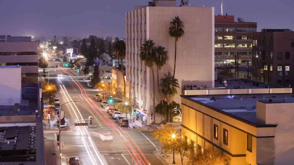 Bakersfield City of Kern county California