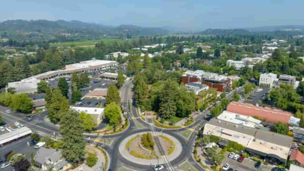 Healdsburg City of Sonoma County California