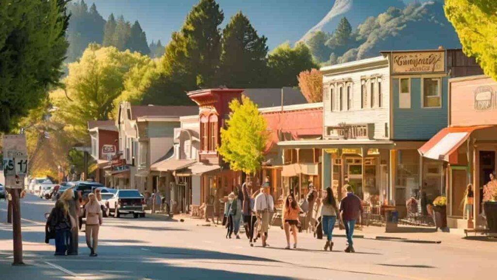Weaverville City of Trinity County California