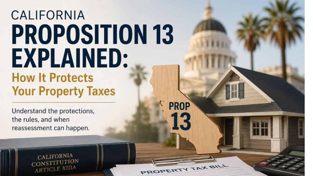 What is Proposition 13? How It Limits California Property Taxes