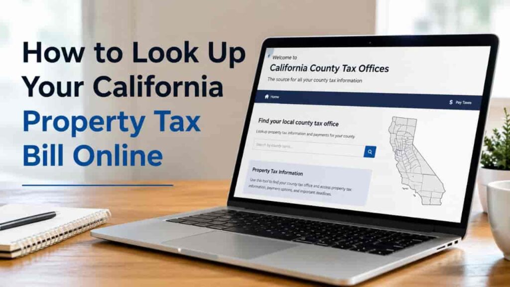 How to Look Up Your California Property Tax Bill Online