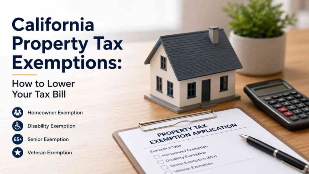 California Property Tax Exemptions: How to Lower Your Tax Bill
