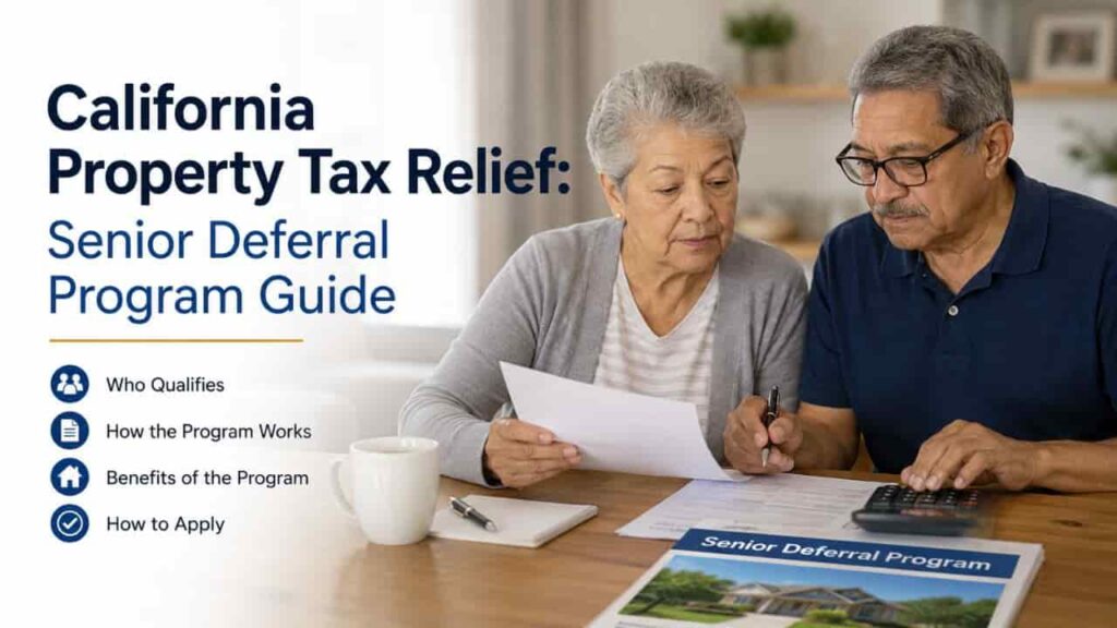California Property Tax Relief: How Seniors and Disabled Homeowners Can Postpone Tax Bills
