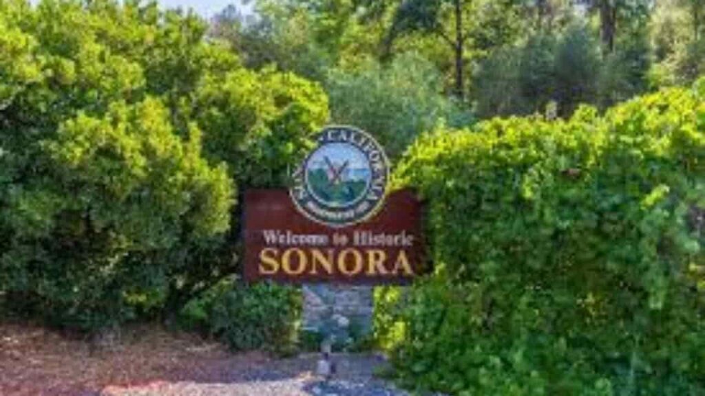 Sonora City of Tuolumne County California