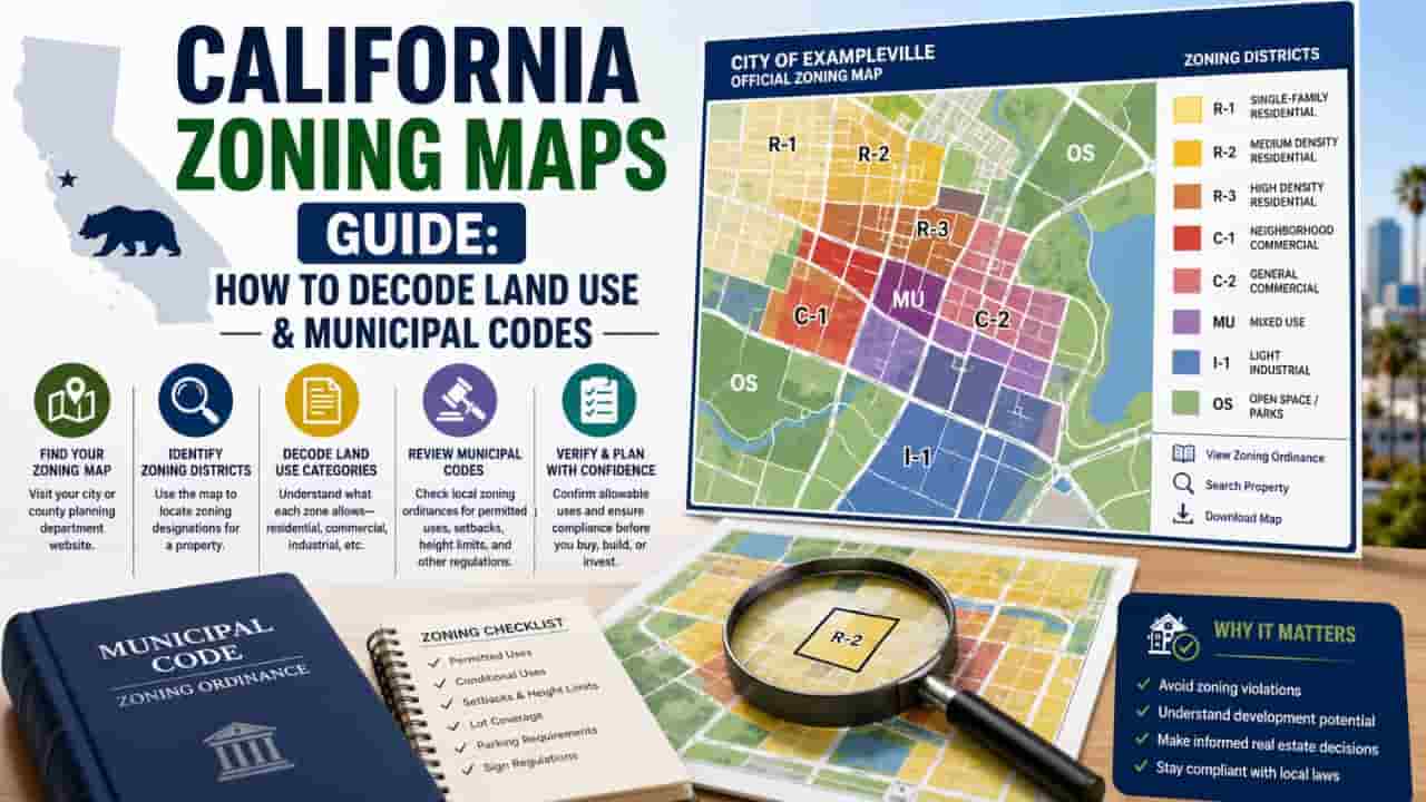 California Zoning Maps Guide: How to Decode Land Use & Municipal Codes