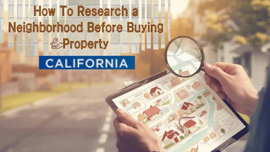California Neighborhood Research, How to Use Public Data Before You Buy