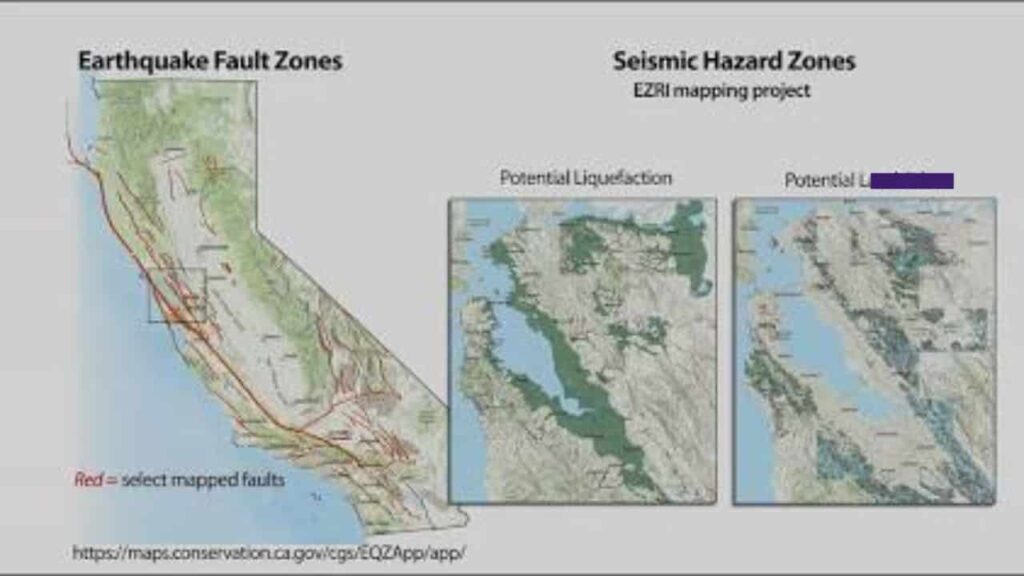 California State Seismic Hazard Mapping Interface. Source: California Department of Conservation - CA.gov