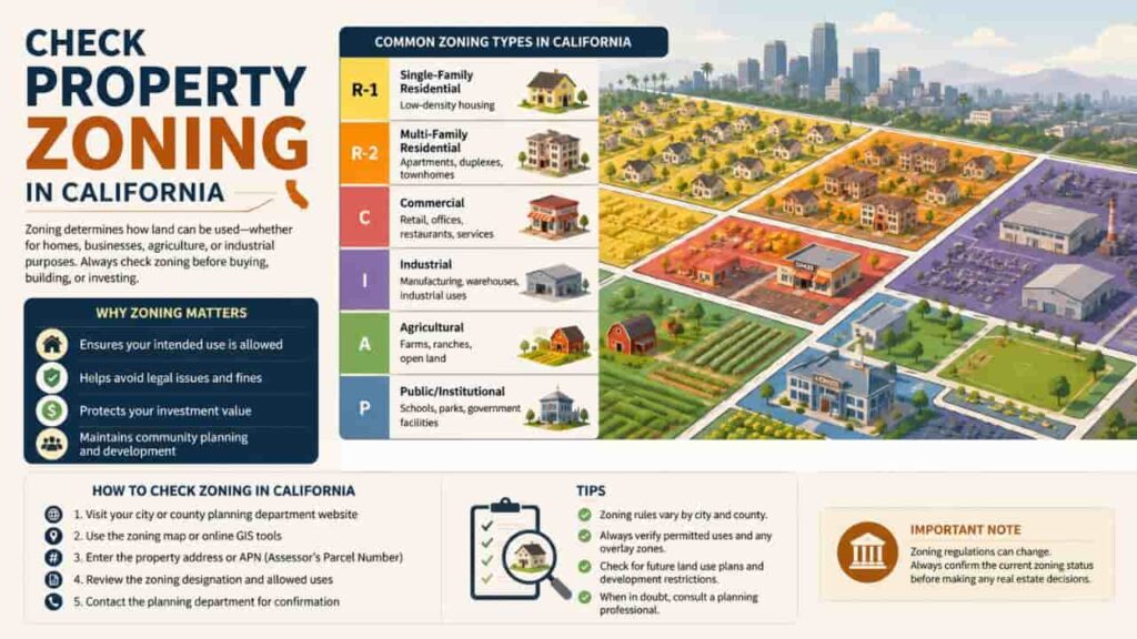 How to Check Property Zoning in California: A Step by Step Guide